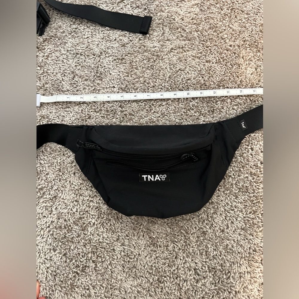 TNA Black Waist Bag / Fanny Pack